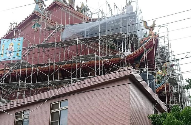 嘉義美國仔鷹架公司外觀，展現專業形象