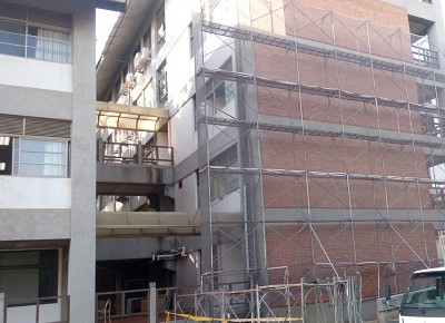 高雄門型鷹架，適用於廣泛建築工程