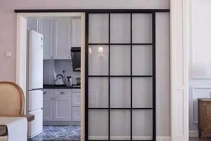 雙層玻璃隔音窗的特寫