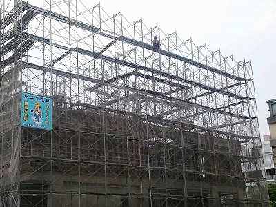 鹿港施工架搭設